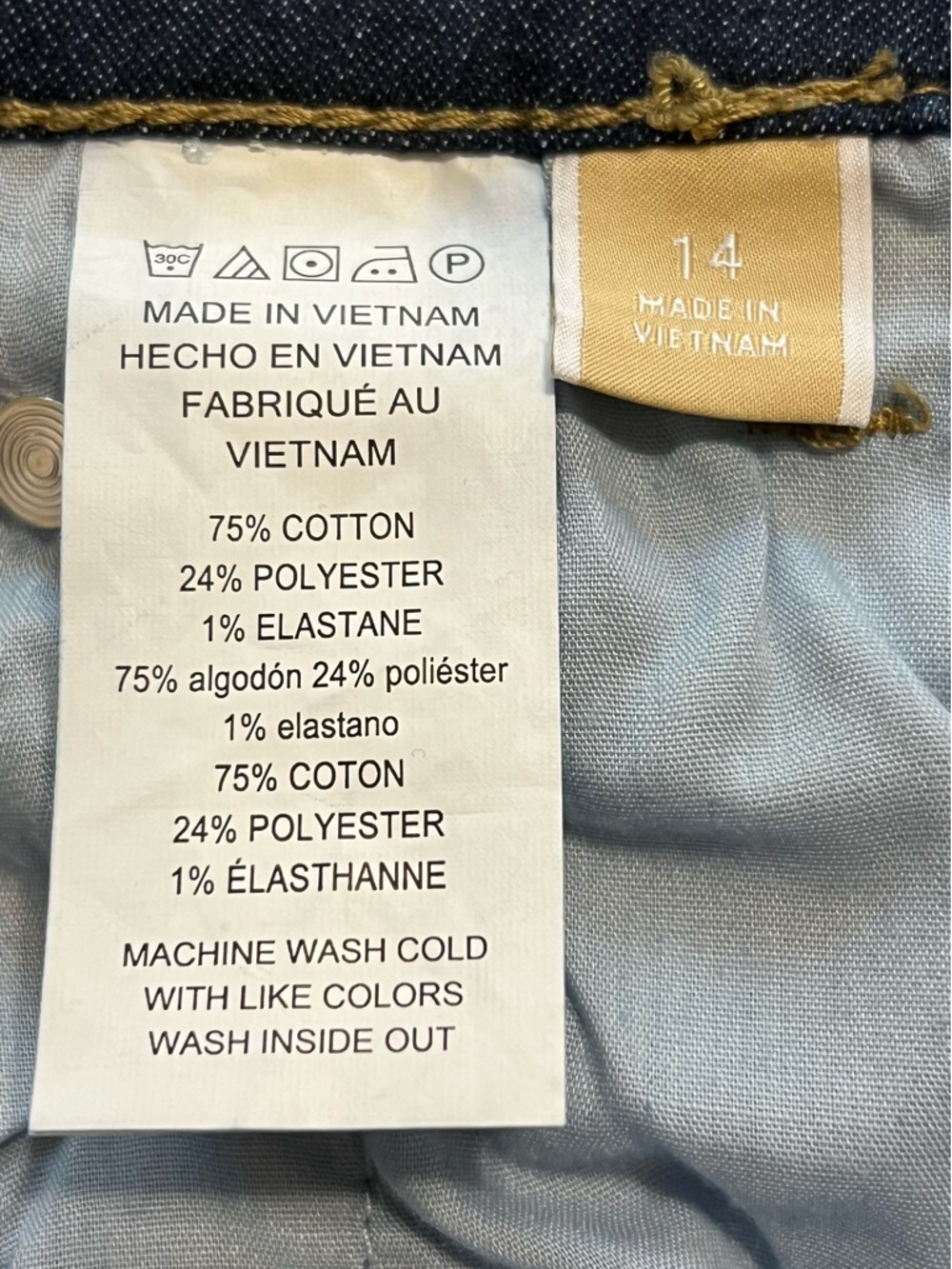 Michael Kors Dark Blue Flared Jeans * - Picture 8 of 8